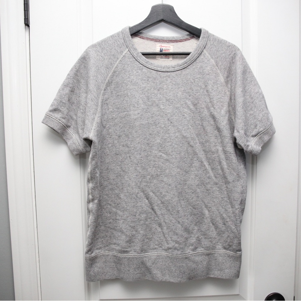 Champion x Todd Snyder Heather Gray Terry Weave Shirt